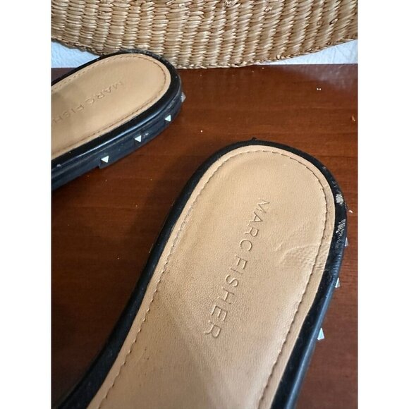 Marc Fisher women’s size 8M black sandals - Picture 5 of 11